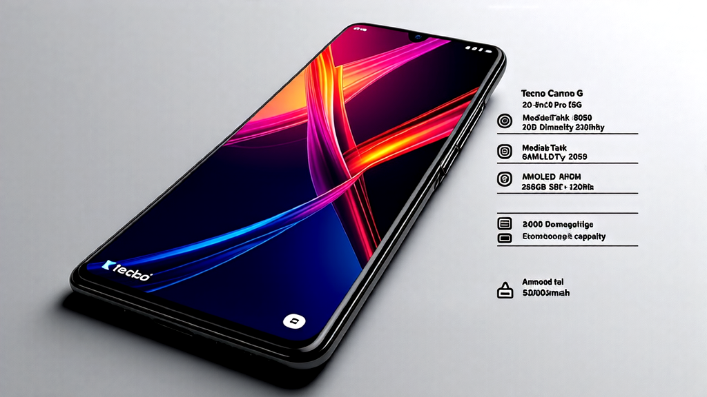 Tecno Camon 20 Pro 5G: Gaming Lancar dengan Harga Ekonomis