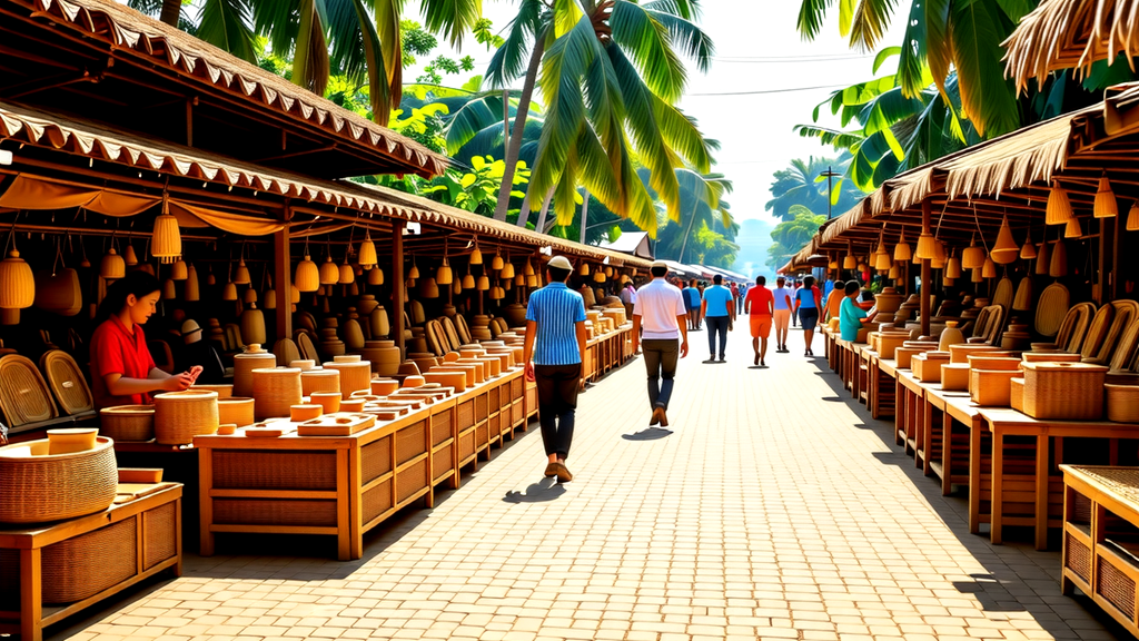 5 Tempat Wisata Belanja Kerajinan Rotan Cirebon Terbaik