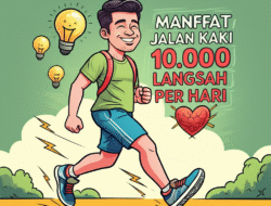 Manfaat Jalan Kaki 10.000 Langkah per Hari