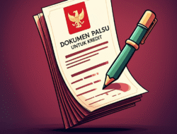 Dokumen palsu untuk kredit