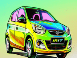 Mobil hatchback irit