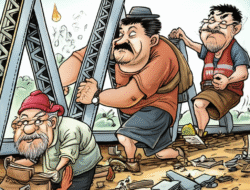 Pencurian besi jembatan