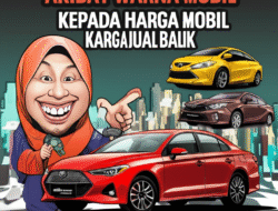 Akibat Warna Mobil kepada Harga Jual Balik