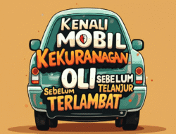 Kenali Pertanda Mobil Kekurangan Oli Sebelum Telanjur Terlambat