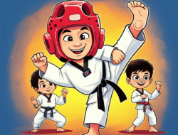Teknik Dasar Bela Diri Taekwondo dan Manfaat bagi Anak-anak