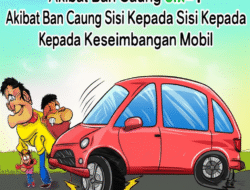 Akibat Ban Caung Sisi  kepada Keseimbangan Mobil
