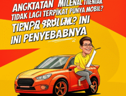 Angkatan Milenial Tidak Lagi Terpikat Punya Mobil? Ini Penyebabnya