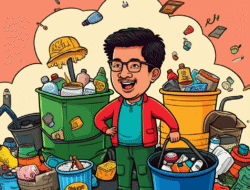 Gaya inovasi dalam pengurusan kotoran plastik