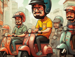 Kembalinya Motor Skuter Klasik di Tengah Agresi Motor Matic Modern