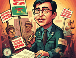 Masalah pelanggaran keleluasaan pers serta perlindungan wartawan