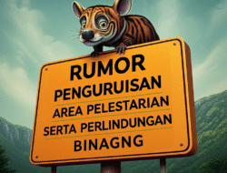 Rumor pengurusan area pelestarian serta perlindungan binatang