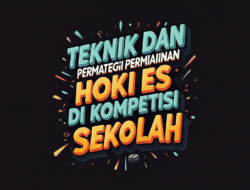 Teknik Dan Strategi Permainan Hoki Es Di Kompetisi Sekolah