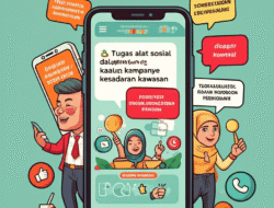 Tugas alat sosial dalam kampanye kesadaran kawasan