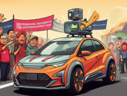 Identifikasi Mobil Rancangan Berplatform AI di Demonstrasi Otomotif Bumi