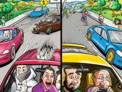 Kelainan Mengemudi di Rute Kanan serta Rute Kiri Bumi