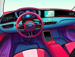 Mobil Tanpa Tombol: Rancangan All-Touch dalam Interior