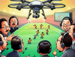 Penggunaan Drone untuk Analisis Strategi Tim dalam Kompetisi Sepak Bola