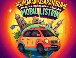 Perjalanan Kisaran Bumi dengan Mobil Listrik