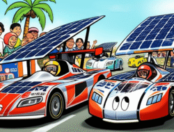 Pertandingan Balap Mobil Daya Surya di Asia Tenggara