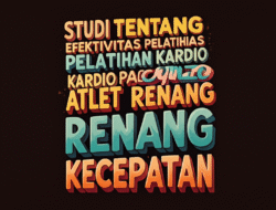 Studi Tentang Efektivitas Pelatihan Kardio pada Atlet Renang Kecepatan