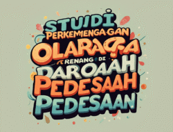 Studi Tentang Perkembangan Olahraga Renang di Sekolah-Sekolah Daerah Pedesaan