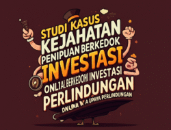 Studi Kasus Kejahatan Penipuan Berkedok Investasi Online dan Upaya Perlindungan